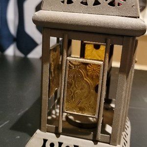 2PCS Lantern Tea Light Lamp Hollow Candle Holder Hanging Garden Wedding Décor